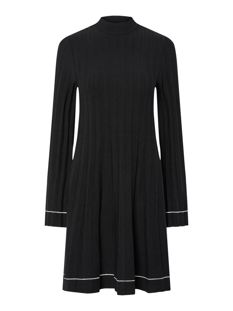 YAS YASPLEMA DRSS - Robe pull - black/star white/noir - ZALANDO.CH