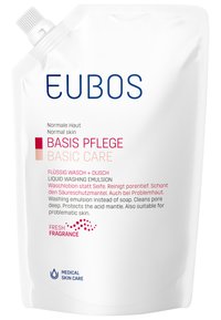 EUBOS - BASIS PFLEGE FLÜSSIG WASCH + DUSCH, ROT, NACHFÜLLBEUTEL - Flüssigseife - rot Thumbnail-Bild 1