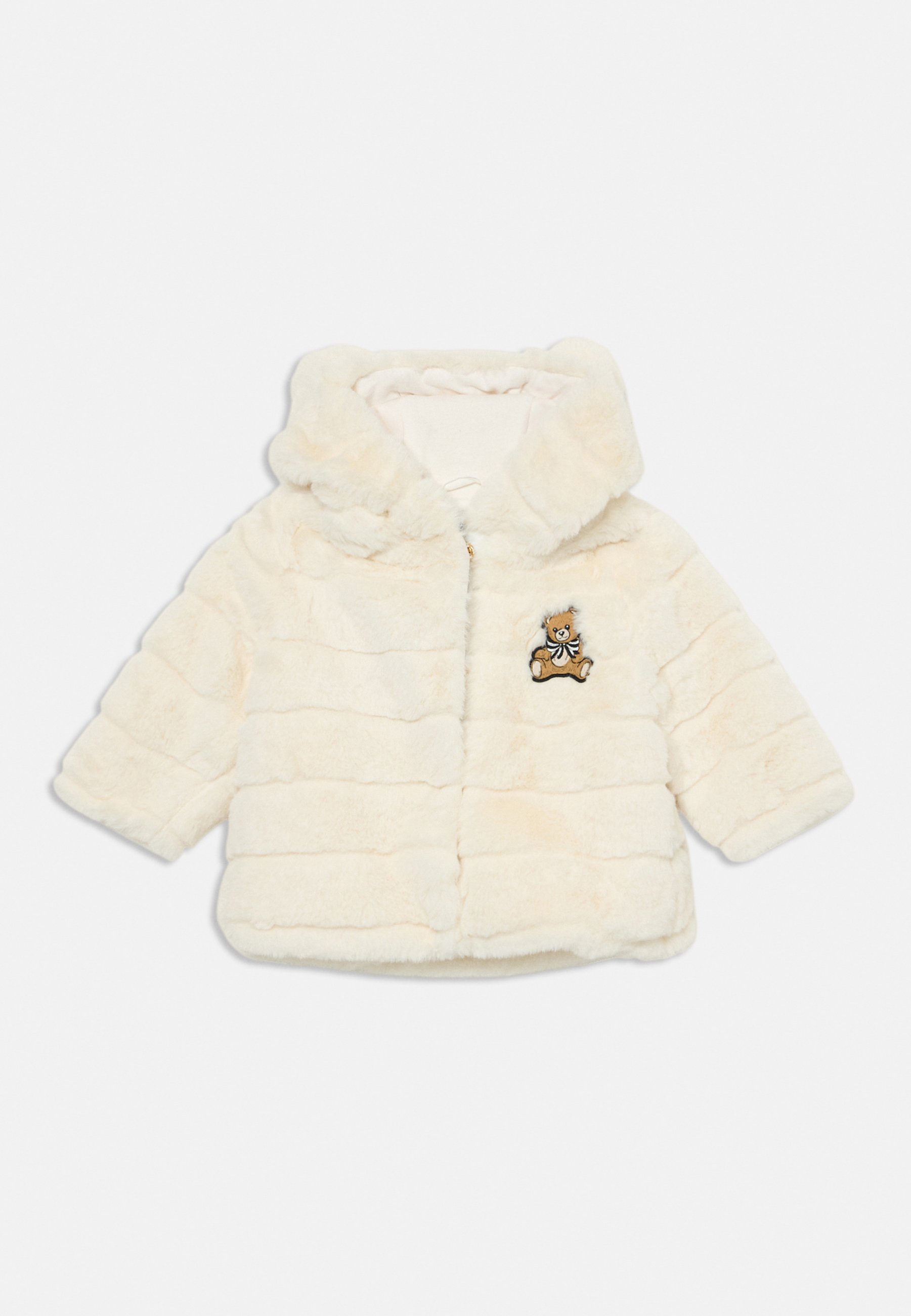 MOSCHINO BABY HOODED JACKET Winter jacket cloud/off-white