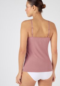Damart CARACO THERMOLACTYL SENSITIVE, FINITION  - Camiseta interior - mauve rosé
