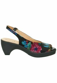 Think! Scarpe con plateau - schwarz