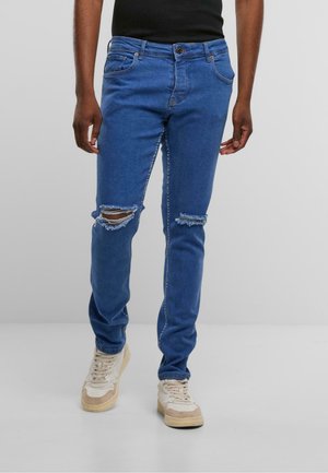 RASMUS - Slim fit jeans - blue