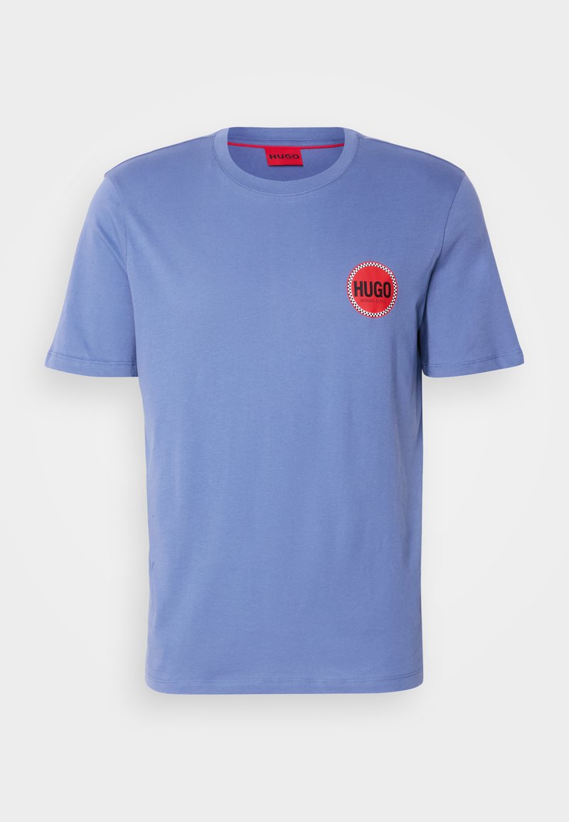 HUGO T-shirt print blauw