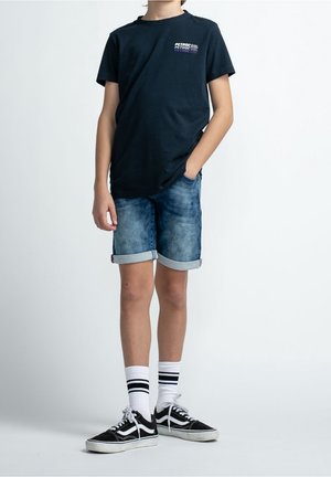 Petrol Industries, Short en jean - dark-blue denim