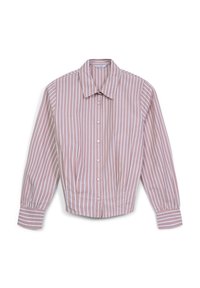 CROPPED A RIGHE - Camicia - rosa cipria