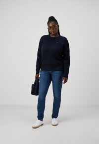 Tommy Hilfiger Curve CABLE - Jumper - desert sky