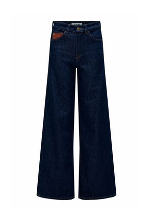 Salsa Jeans, JEANS MYSTERY PUSH UP SKINNY - Wide Leg - bleu