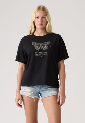 Levi's® VINTAGE TEE - Μπλουζάκι με στάμπα - anthracite