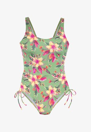 LASCANA Costume da bagno - green print