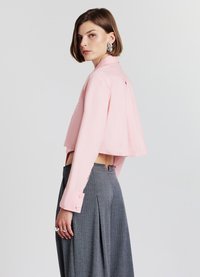 Calliope CAMICIA CROP CRAVATTA - Camicia - rosa chiaro