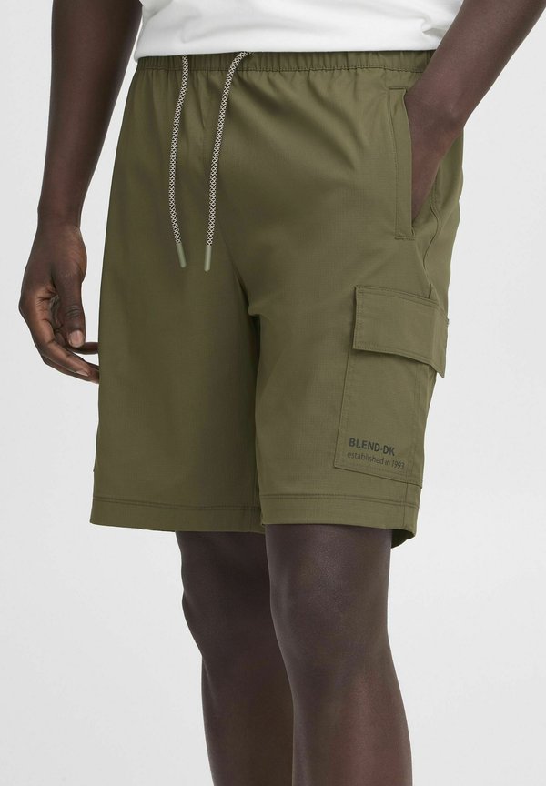 BHEDGAR - Shorts - olive night4