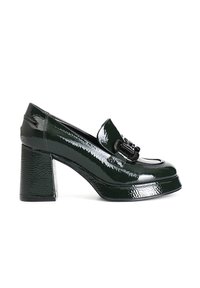 Lodičky na vysokém podpatku - green black