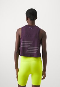 Puma HYROX CLOUDSPUN SLEEVELESS TANK - Top - midnight plum