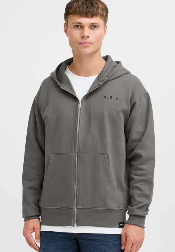 SDHENNE - Zip-up sweatshirt - iron gate