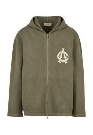 YANKEE ZIPPER - Cardigan - green