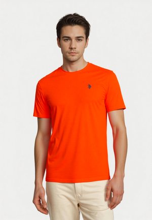 U.S. Polo Assn. SHORTSLEEVE - Jednoduché tričko - rot