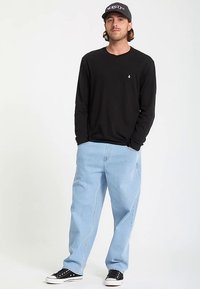 Volcom STONE BLANKS - Maglietta a manica lunga - black