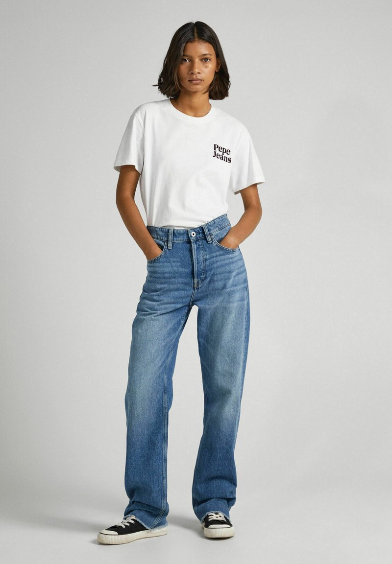 Pepe Jeans Straight leg jeans blauw denim/bluedenim