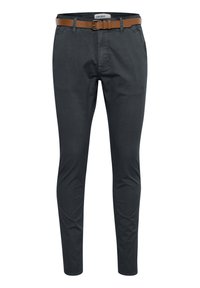 BHBRANO SLIMFIT - Nohavice chinos - black