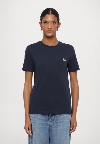 PS Paul Smith WOMENS ZEBRA - T-shirt basic - blue