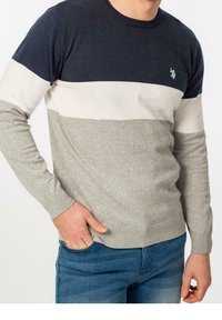 U.S. Polo Assn. Stickad tröja - dark blue