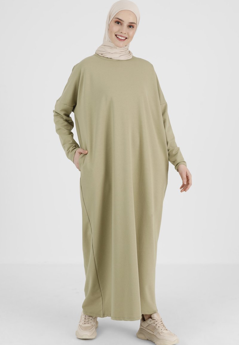 Modanisa Clothes Modanisa CREW NECK REFKA - Maxi dress - green - Zalando.ie