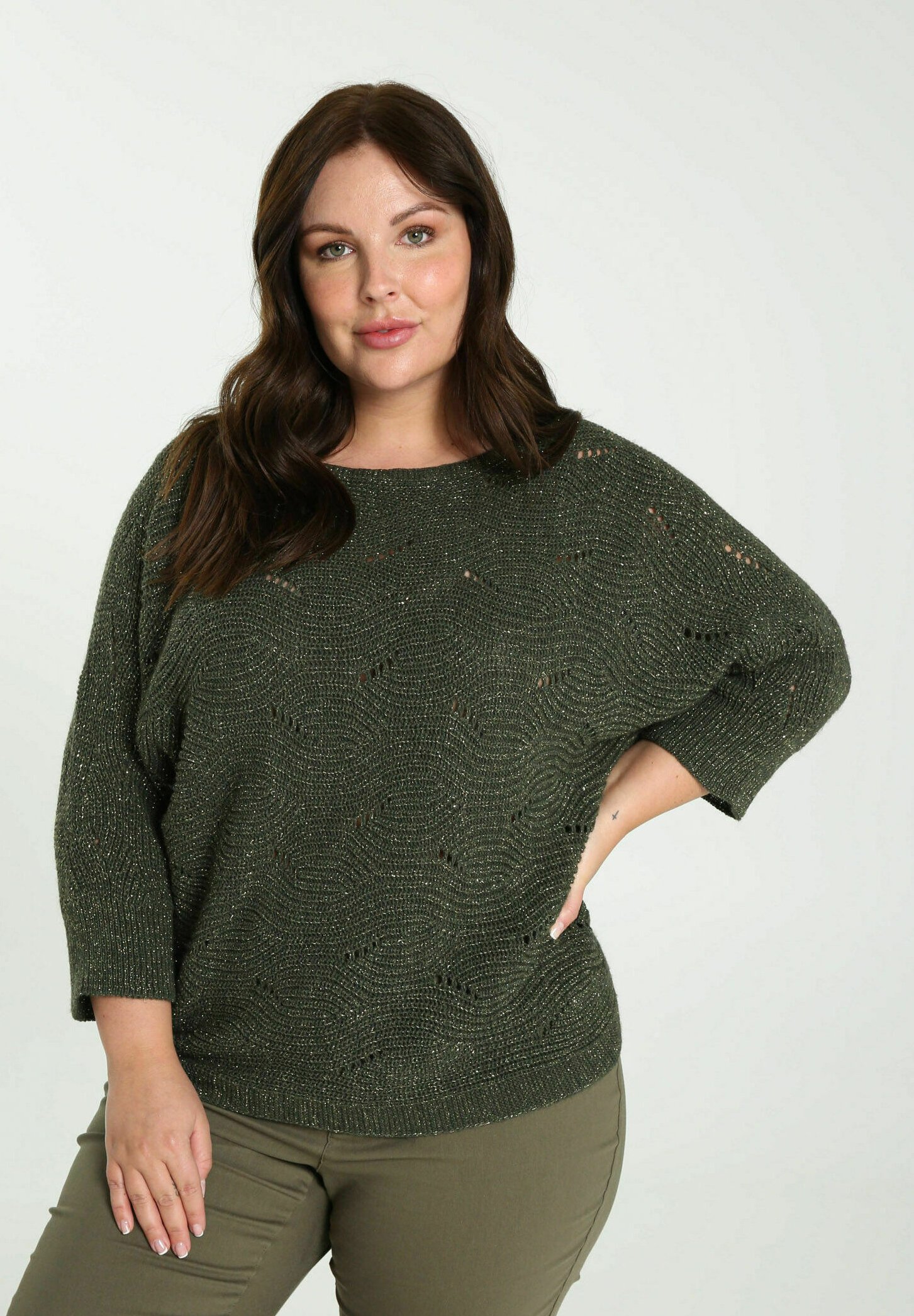 Chaquetas de punto de mujer en tallas grandes en Zalando