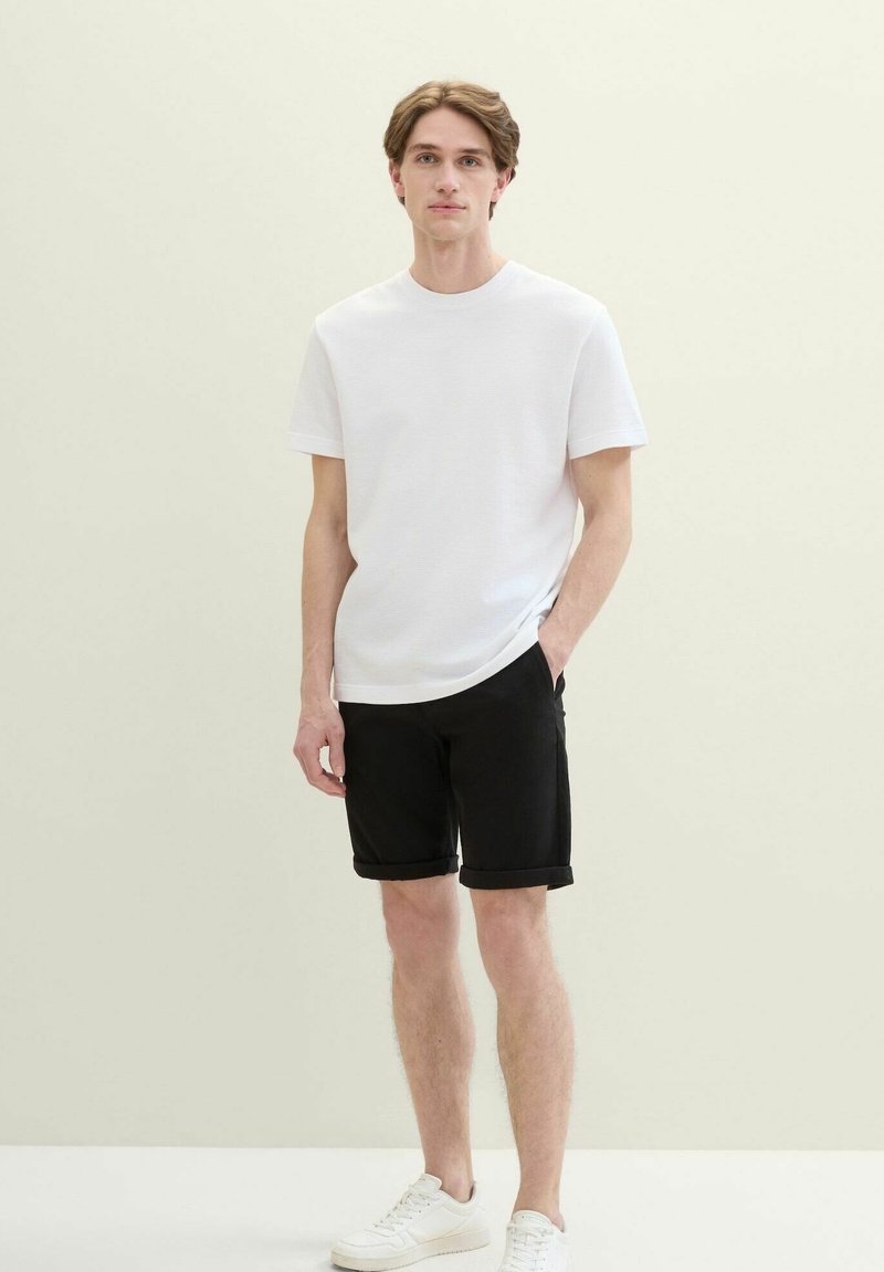 TOM TAILOR Shorts - black