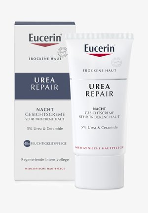 Eucerin, NACHTCREME UREAREPAIR 5%, GESICHTSCREME FÜR TROCKENE HAUT - Nachtpflege