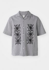 GINGHAM SHIRT - Chemise - black