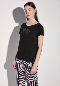 Street One - Print T-shirt - schwarz Thumbnail Image 1