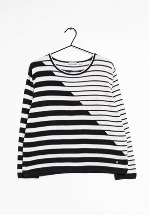 Rabe Pullover - black white