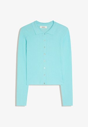 Bershka, LIGHTWEIGHT JACKET – CARDIGAN - Vest - light blue