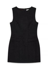 TAILORED SLEEVELESS MINI - Päevakleit - black