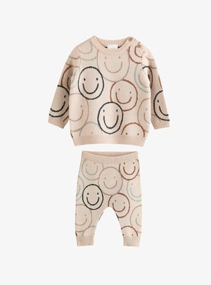 SET REGULAR FIT - Legíny – nohavice - neutral print