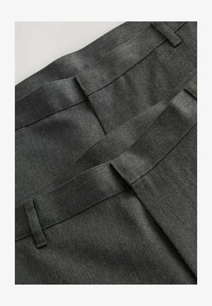 Next, REGULAR FIT - FRONT SMART 2 PACK - Trousers - grey