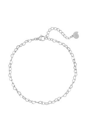DELICATE HEART - Anklet - silver-coloured