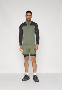 Dynafit SPEED PTC 1/2 ZIP M - Fleecetrøjer - black out/thyme