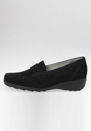 Waldläufer Moccasins - schwarz
