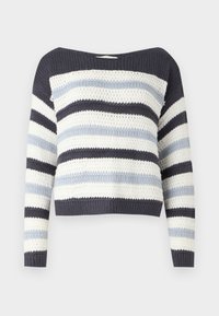 Slouchy Off-the-Shoulder Sweater - Svetr - odyssey/zen/cloud