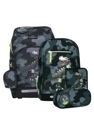 ACTIVE AIR FLX SET - CAMO REX - Set zainetto - black