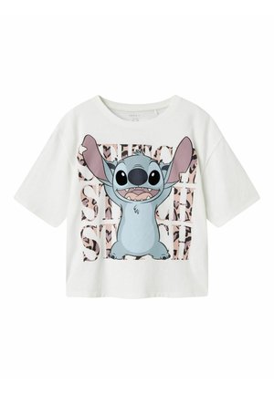 Name it STITCH - T-Shirt print - bright white