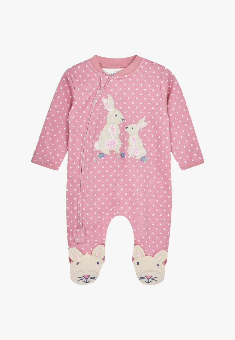 JoJo Maman Bébé REGULAR FIT - Yöpuku - pink bunny