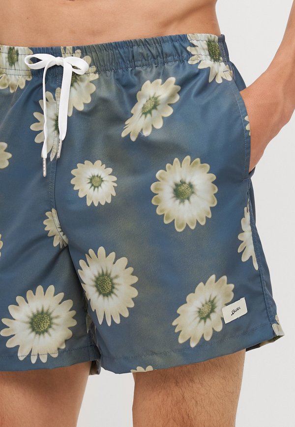 CONCRETE AIR GARDEN  FLORAL PRINTED SWIM TRUNKS - Swimming shorts4