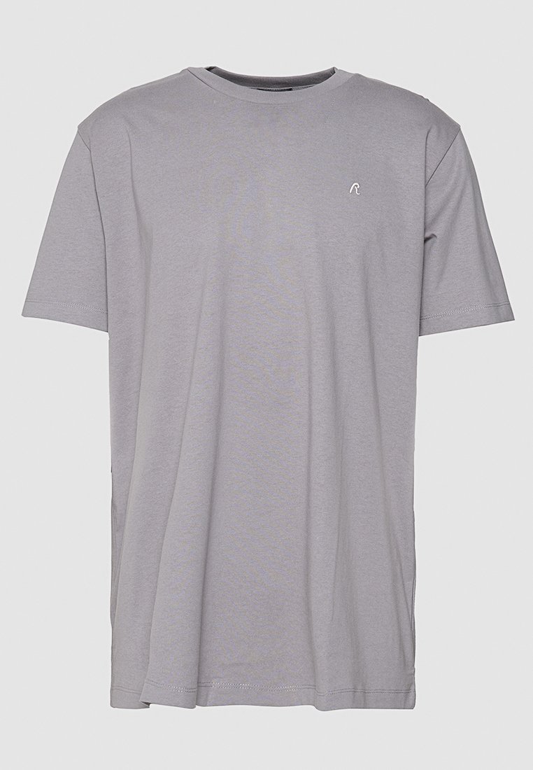 Replay Plus T-shirt basic grijs