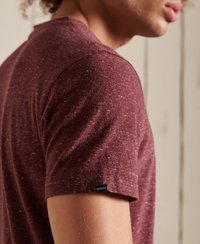 Superdry & Co VINTAGE LOGO  - T-shirt basic - burgundy heather