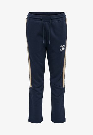 AGNAR - Tracksuit bottoms - black iris