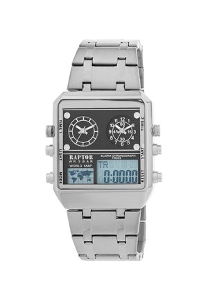 Digitaluhr - silver-coloured