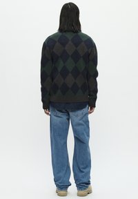 DOUBLE A BY W.W. JAN CREW NECK - Strickpullover - green gables check