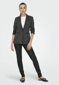 ONLY ONLPEACH FIT - Kratka jakna - dark grey melange